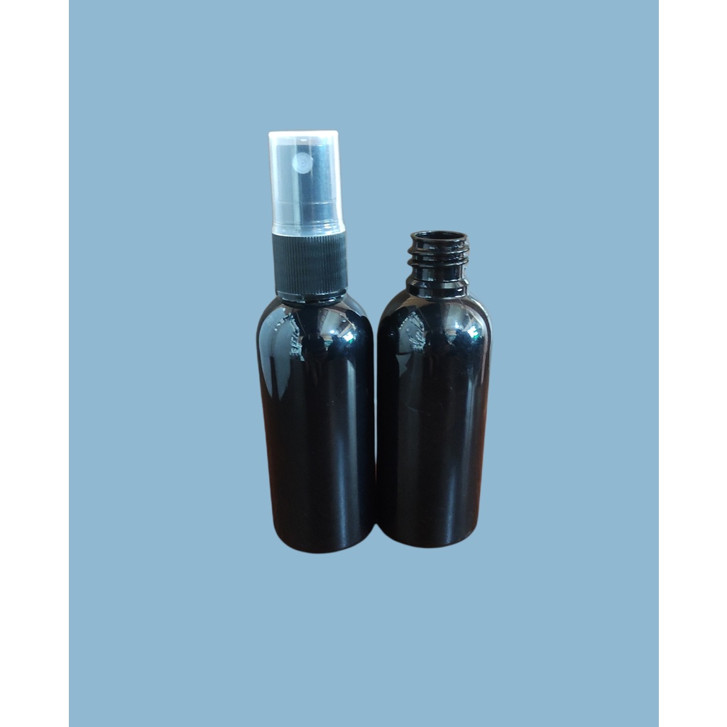 Botol spray 60 ml hitam solid - spray hitam