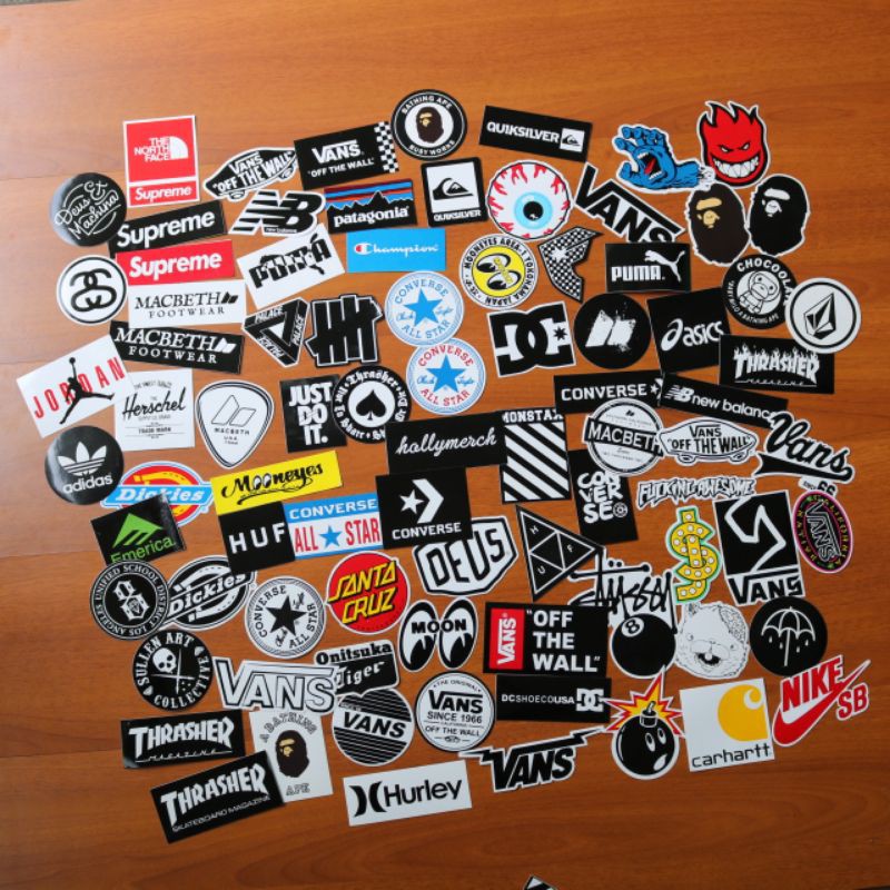 Sticker custom mix isi 25pcs