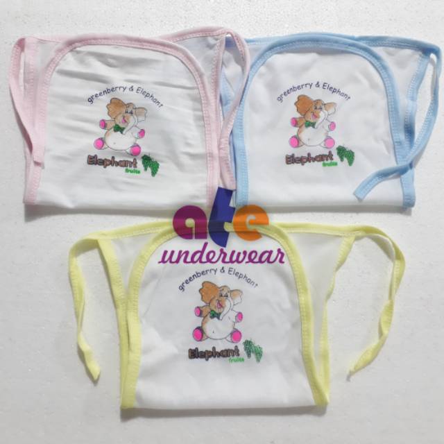 AT102-Paket 6 pcs popok bayi sablon