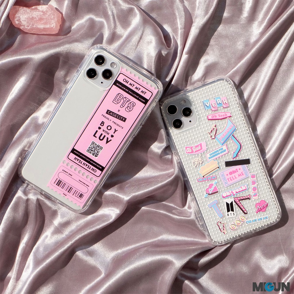 NEW! BTS CASE - softcase full cover iPhone dan VIVO (1