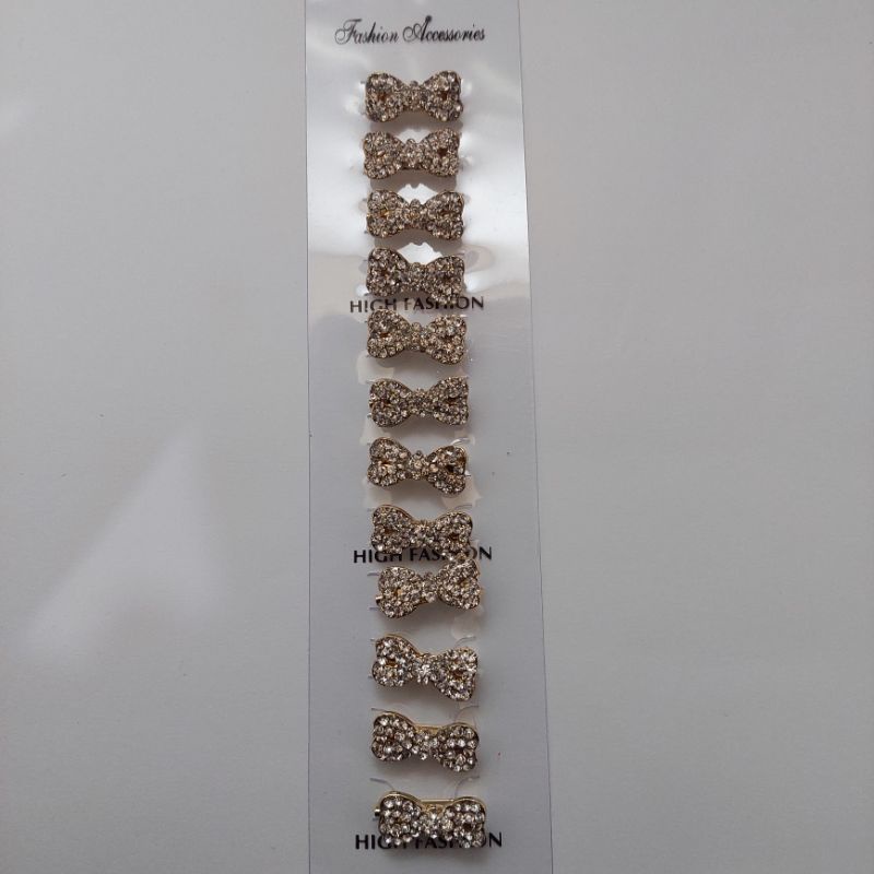 Bros Dagu Korea Kecil Full Mata Kecil Bros Dagu Murah Asesories hijab-Kuning C