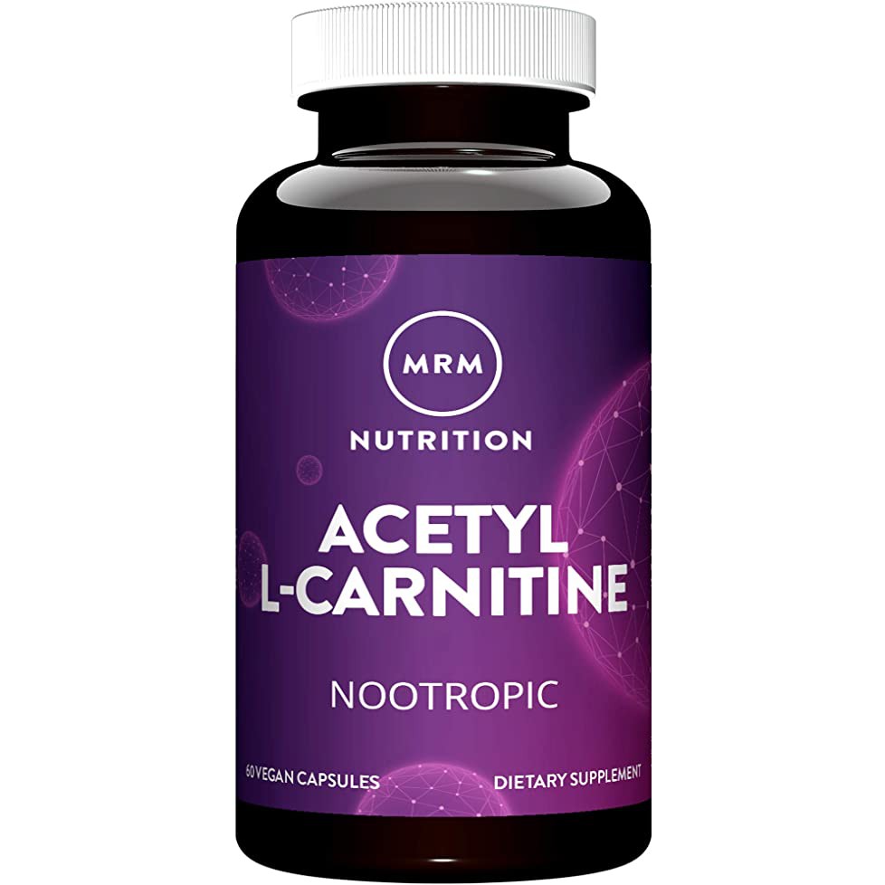 MRM Acetyl Carnitine 500 mg 60 Vegan MRM L Carnitine Ori USA