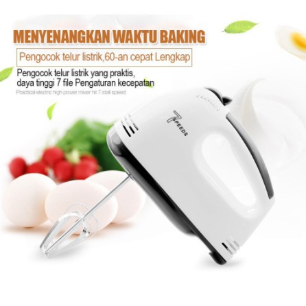 SCARLETT HAND MIXER Mixer Tangan Elektrik 7 GEAR MIXER DALGONA