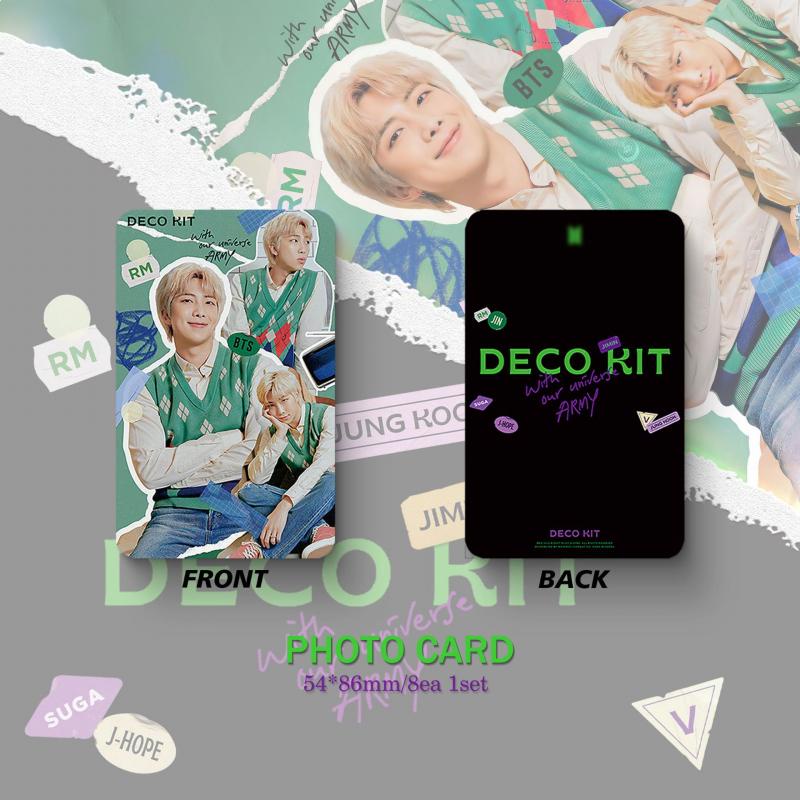 8pcs / set Kartu Lomo Foto Album Kpop BTS Stray Kids ODDINARY