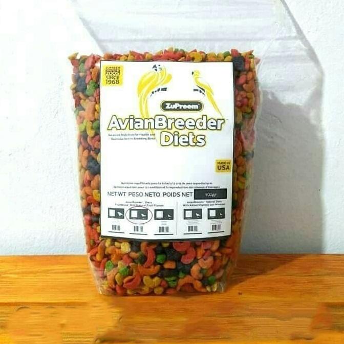 

Zupreem Avian Breeder Fruit Flavor Size Ml Repack 900Gr