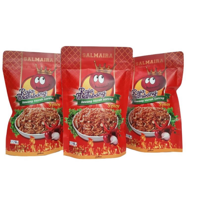 

Bawang Merah Goreng Pedas Raja Brambang 111 gr