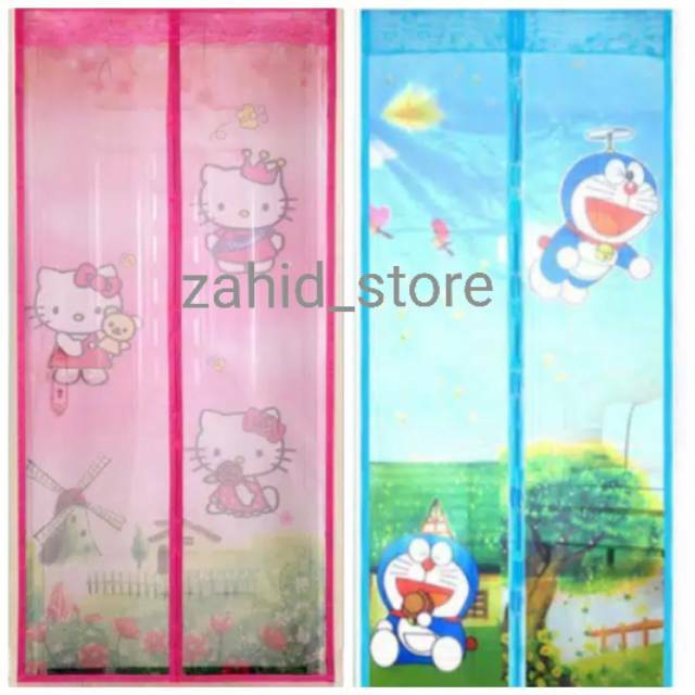 TIRAI MAGNET HELLOKITTY/DORAEMON