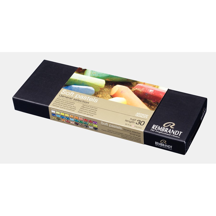 

Rembrandt Soft Pastels General Selection Set 30 Half Patels