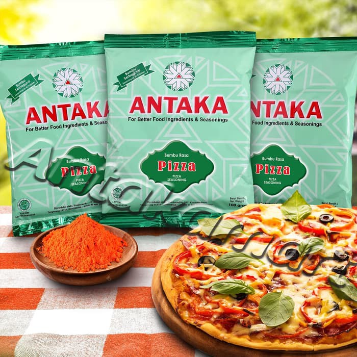 

【PIZZA ✅BUMBU TABUR RASA PIZZA ANEKA RASA BumbuTabur Antaka Antaka bumbu tabur snack / bumbu serbaguna / ANTAKA BUMBU BALADO BUBUK HALUS SNACK ecer Cemilan 100gr