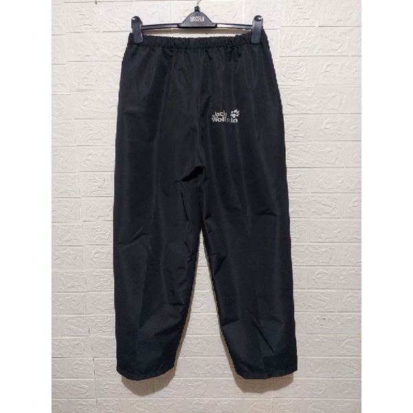 Celana Panjang Jas Hujan Raincoat Ponco Pria Wanita Tahan Air Waterproof Jack Wolfskin JWS Anti Air