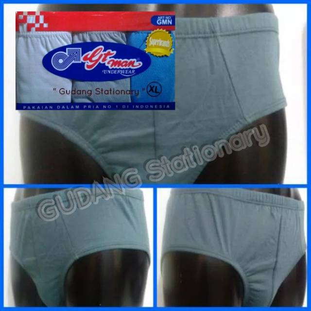 Gt Man Underwear GMN [ isi 3 piece ]