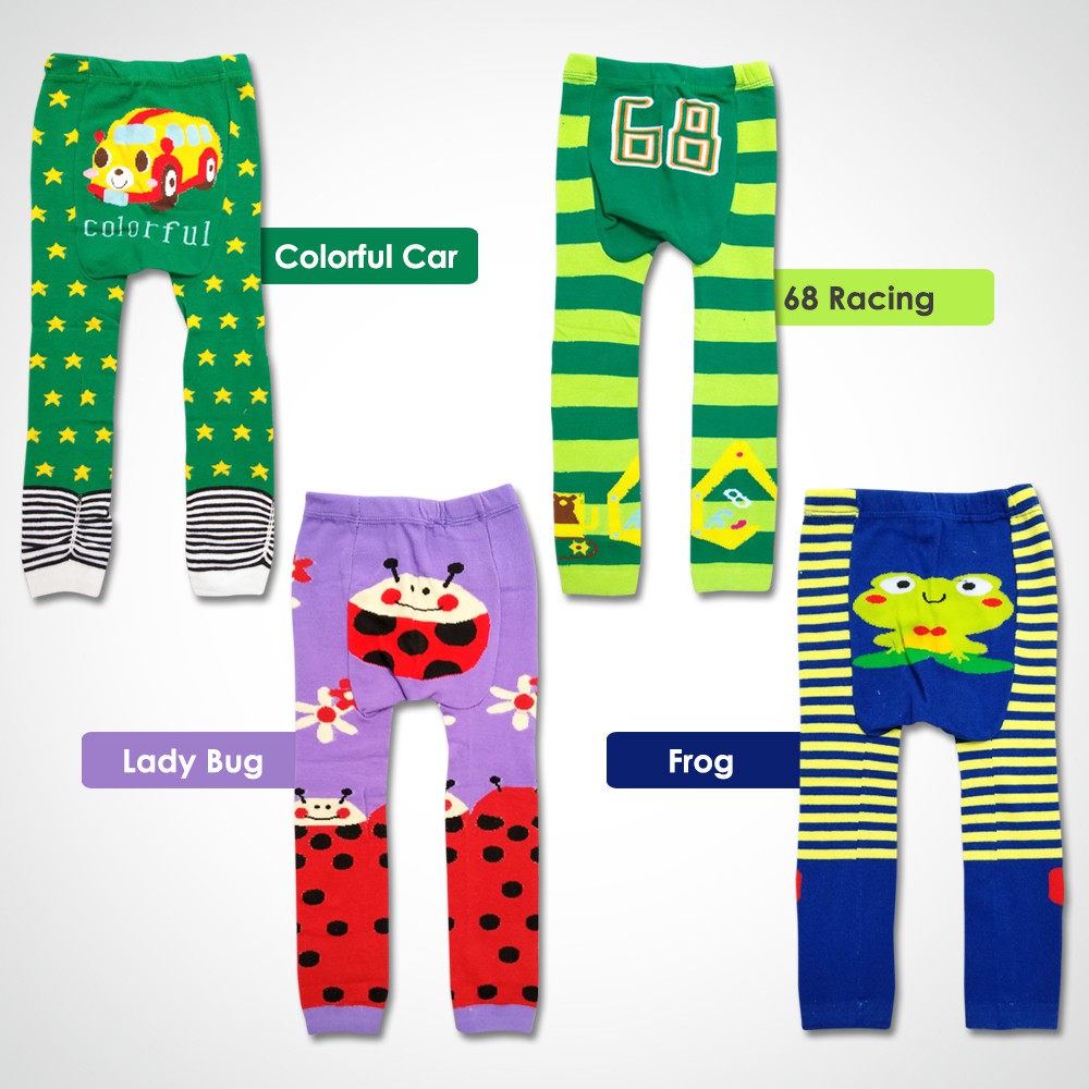 Legging Anak Perempuan SOREX K5301 &amp; 5615 Celana Panjang Motif  cotton rich leging baby motif model kaki terbuka