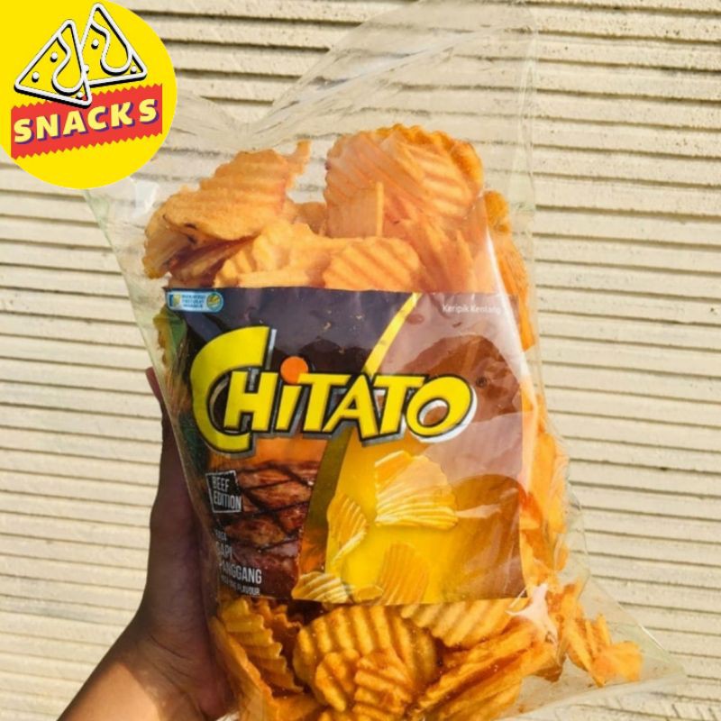 

Chitato Snack Rasa Sapi Panggang Repack 250 Gram