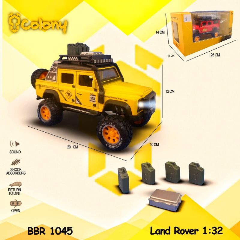 Mainan Anak Mobil Diecast kuning