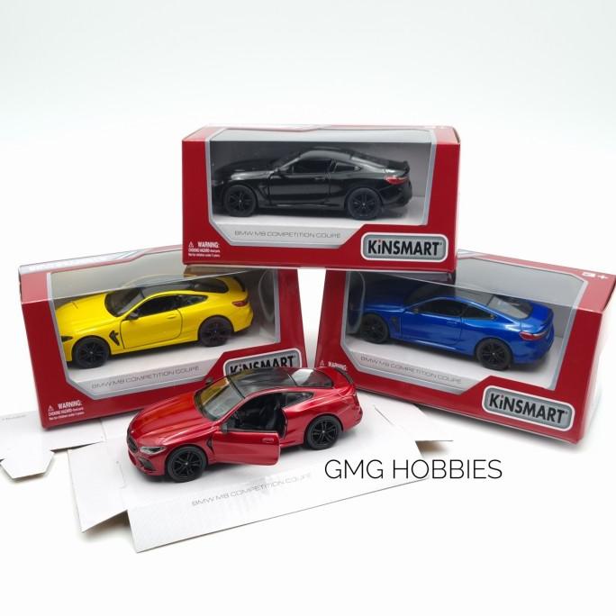 BMW M8 COMPETITION COUPE KINSMART 5425W DIECAST MOBIL MAINAN MINIATUR