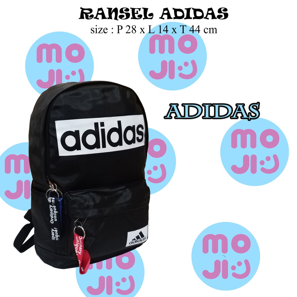 Tas Ransel Pria - Tas Kantor Multifungsi Adidas-2207 Sporty Import