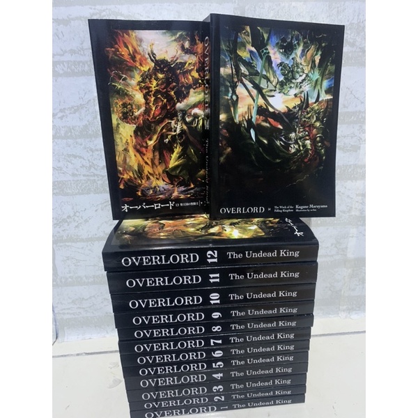 Jual (indonesia) Light Novel Overlord Vol 1 - 16 + Overlord Bonus ...