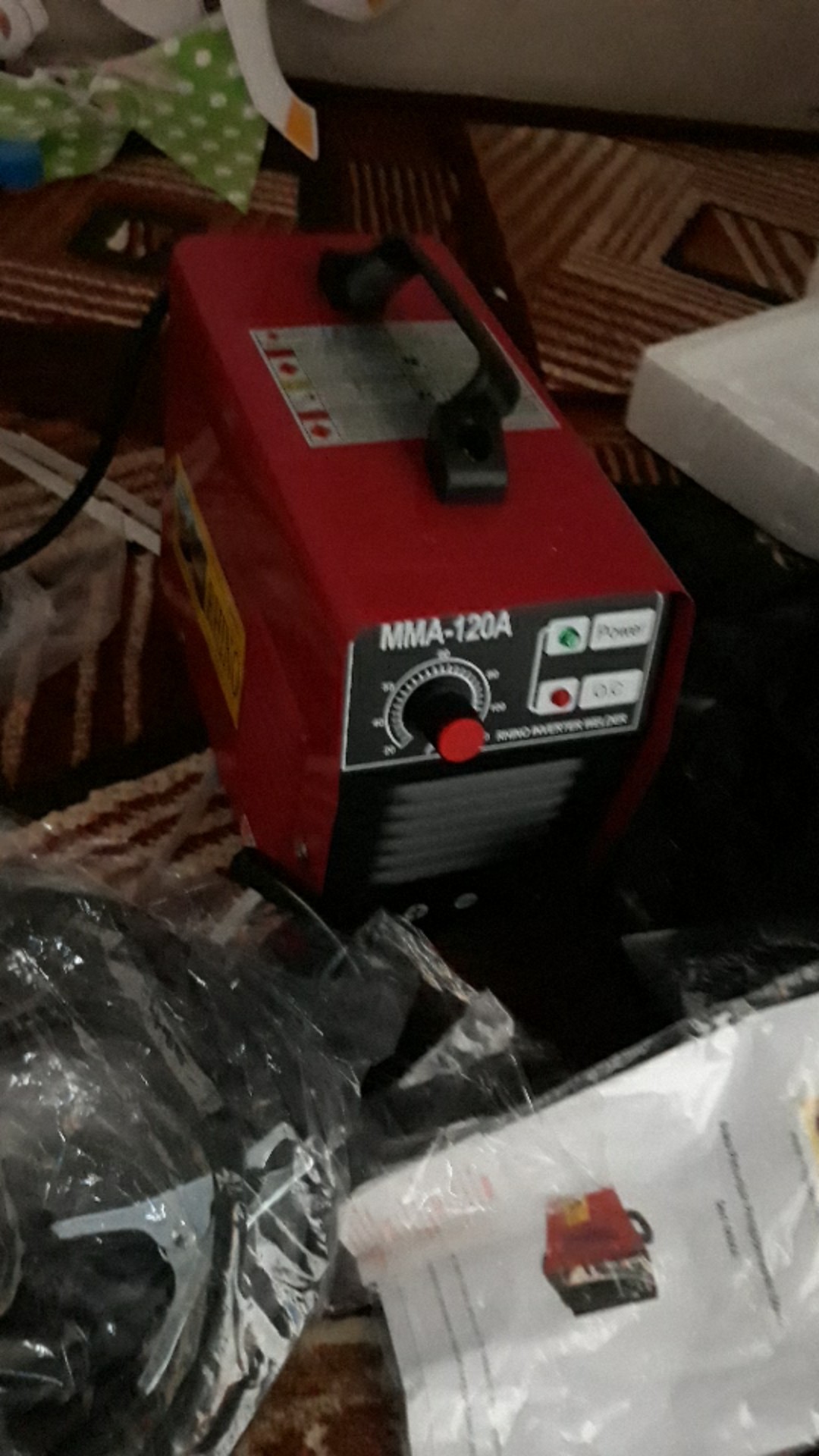 Mesin Las Rhino 450watt 120a Power 900watt