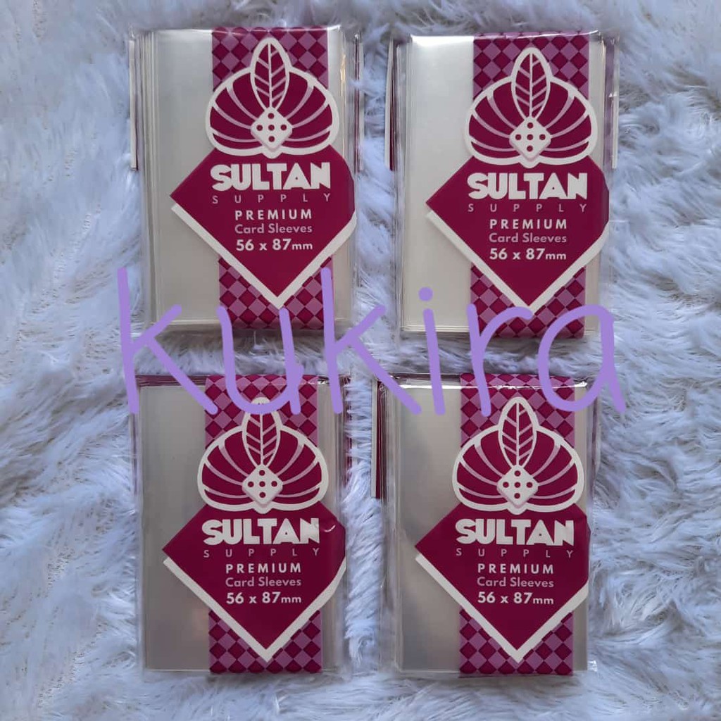 [READY STOCK] INNER SLEEVE SULTAN AMETHYST 56X87MM 50PCS