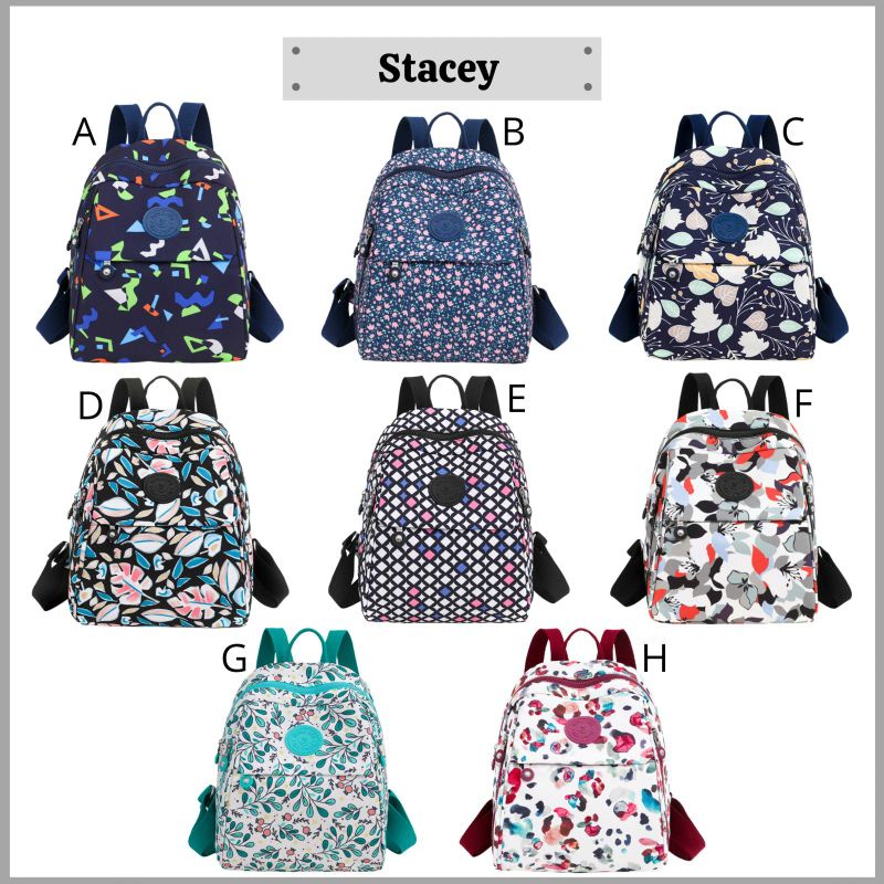 TAS RANSEL SEDANG YUESITE STACEY ORIGINAL IMPORT ANTI AIR MEDIUM BACKPACK CYUTEBAGS