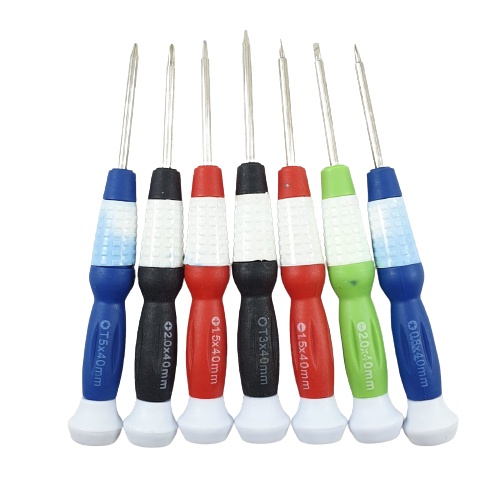 Obeng Set 7 in 1 Beliky 7pcs Screwdriver Plus Minus Star Reparasi Tools