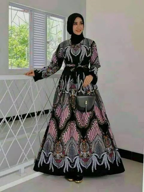 Gamis Batik Seragam Batik Terlaris