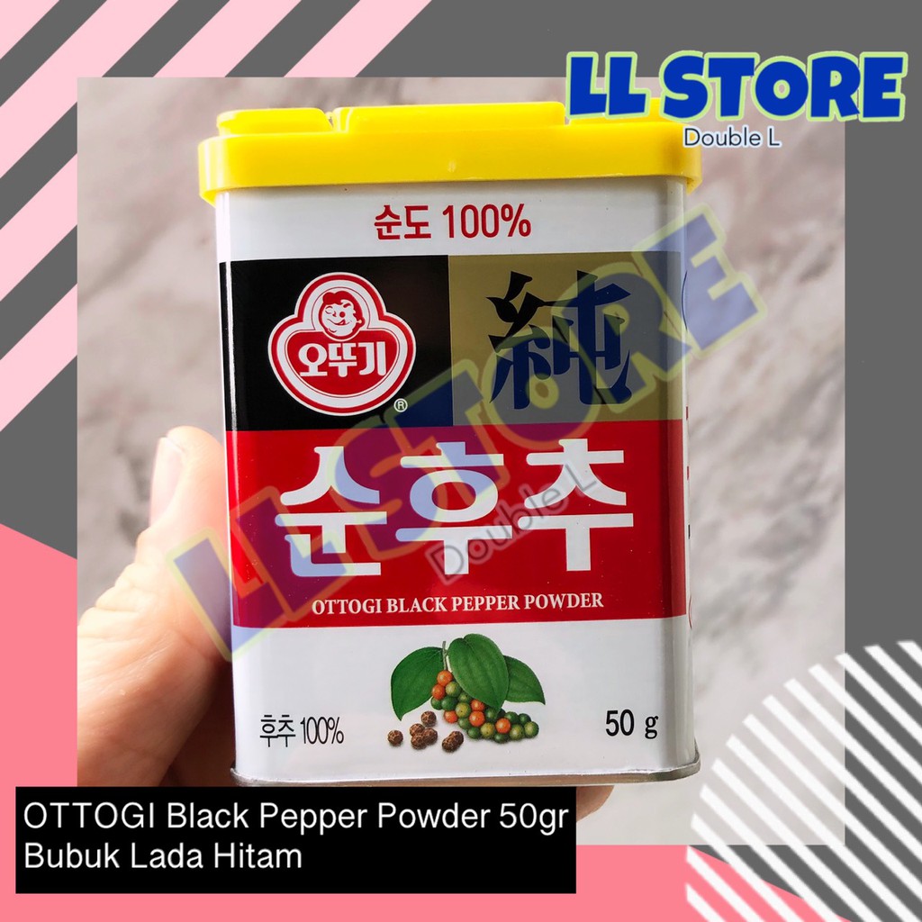 

OTTOGI Black Pepper Powder 50gr | Bubuk Lada Hitam Korea