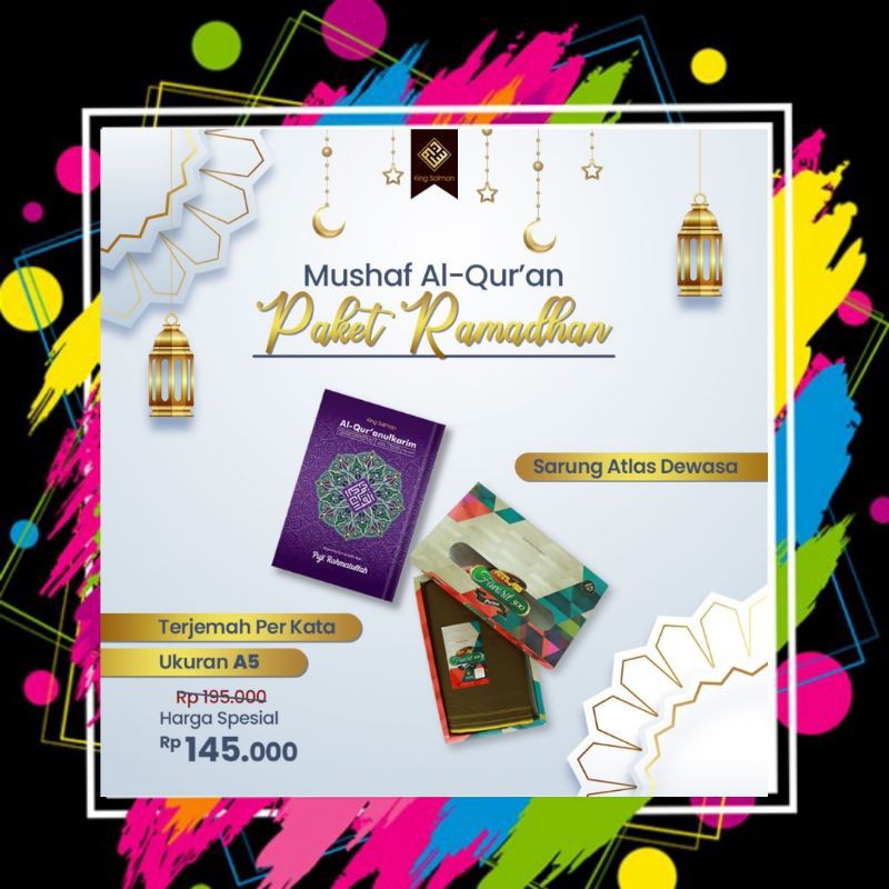 AL QURAN KING SALMAN (ukuran A5) AL QURAN TERJEMAH AL QURAN TAJWID AL QURAN BESAR AL QURAN LENGKAP