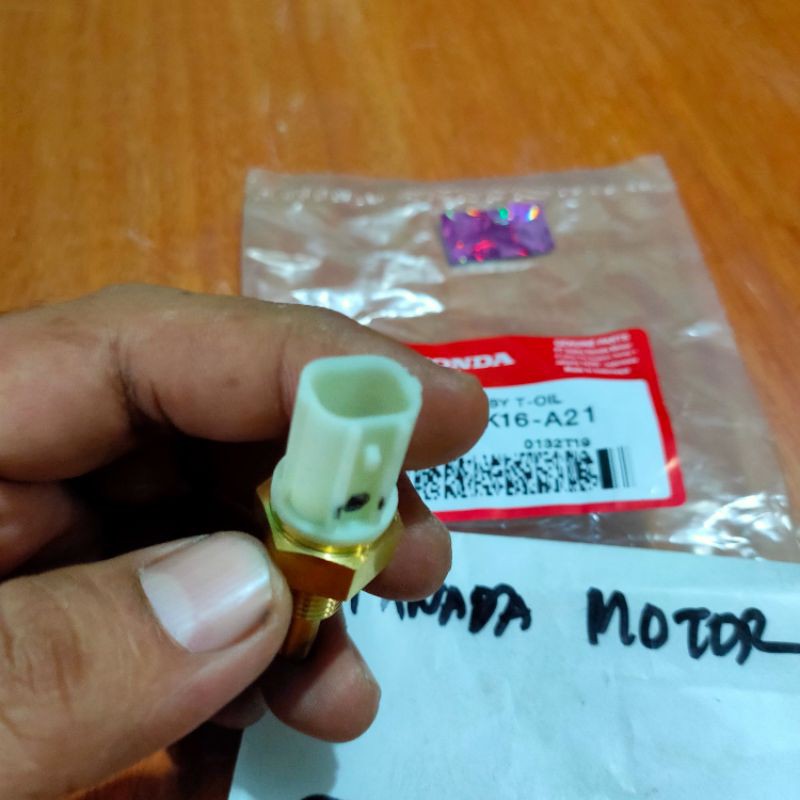 SENSOR SUHU SENSOR EOT TERMOSTAT OIL Honda K16 keterangan untuk motor apa saja cek deskripsi