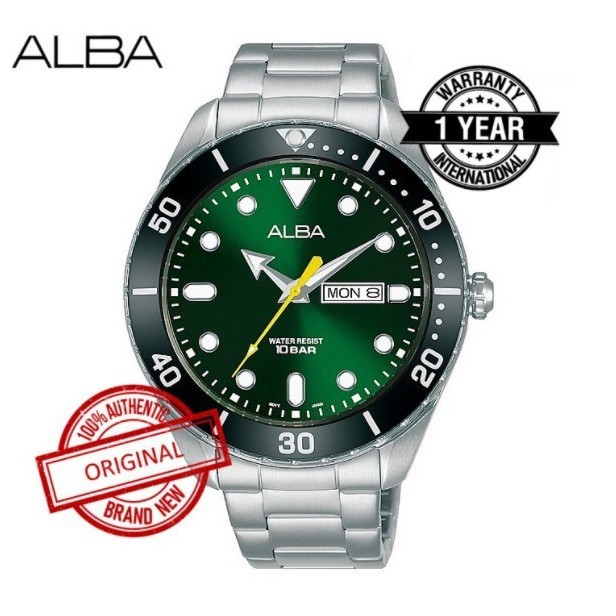 Jam Tangan ALBA Men AJ6111 AJ6111X1 Original