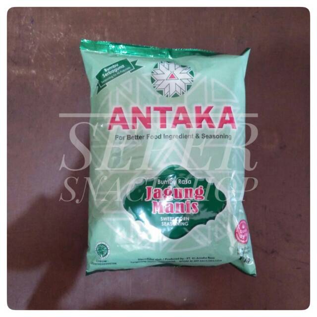 BUMBU TABUR INSTANT / BUMBU MASAK / BUMBU TABUR ANEKA RASA ANTAKA JAGUNG MANIS 1 KG