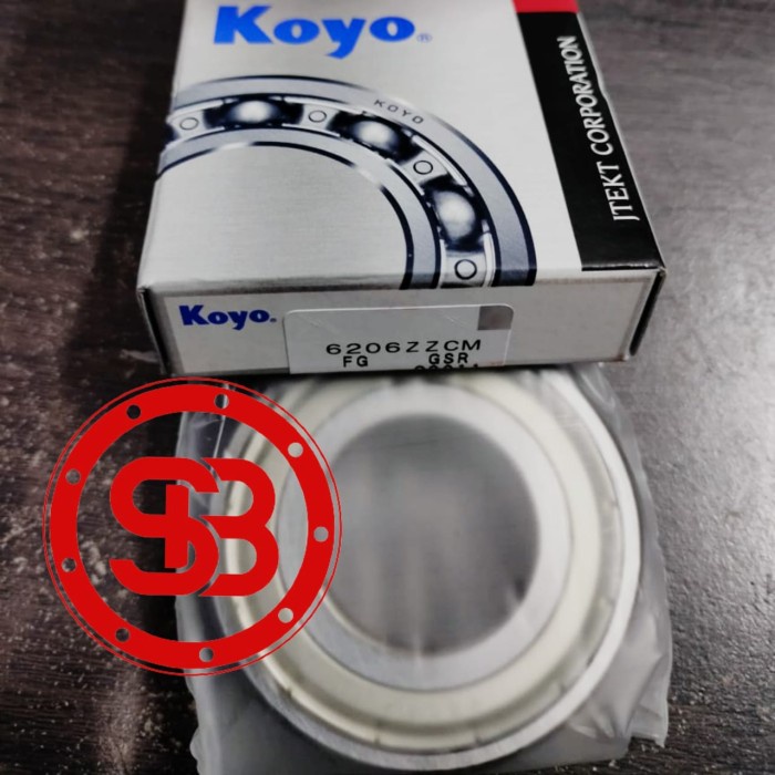 Bearing 6206 ZZ / 6206 ZZ C3 KOYO JAPAN ORIGINAL