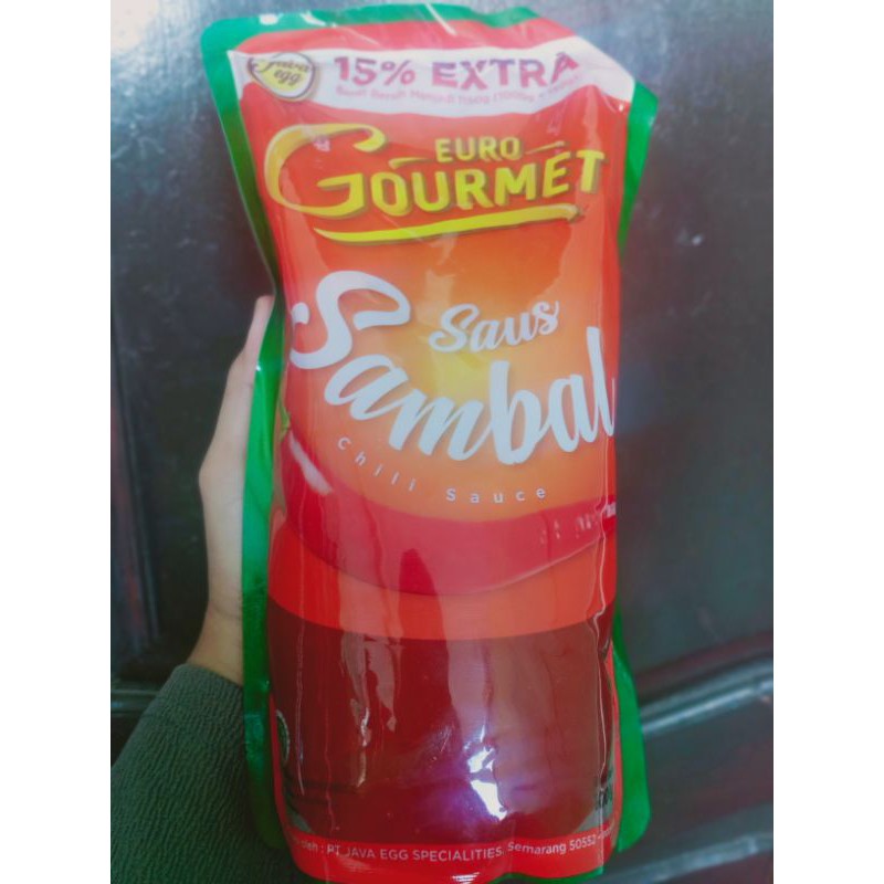 

saus sambal gourmet 1kg