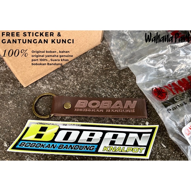 Boban c33 laser knalpot boban c33 original (Sudah laser)