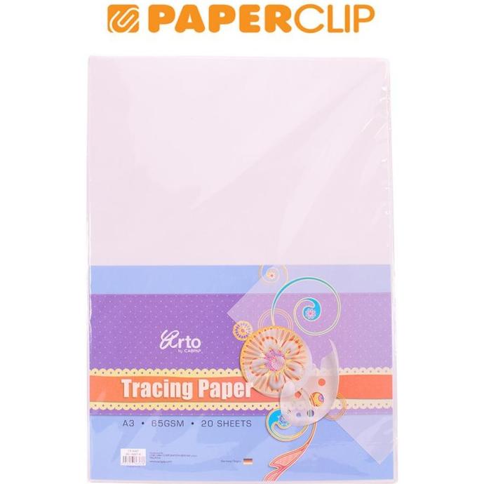 

(BISA COD) TRACING PAPER ARTO A3 20LBR 65GSM 80-36367-8 BERGARANSI Kode 492