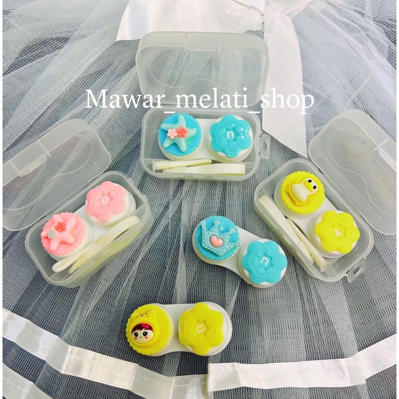 kotak softlens cute tempat softlen kotak lensa kontak