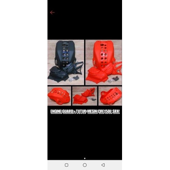 TUTUP MESIN SET CRF150/ENGINE GUARD CRF150/TUTUP MESIN CRF 150 SRX