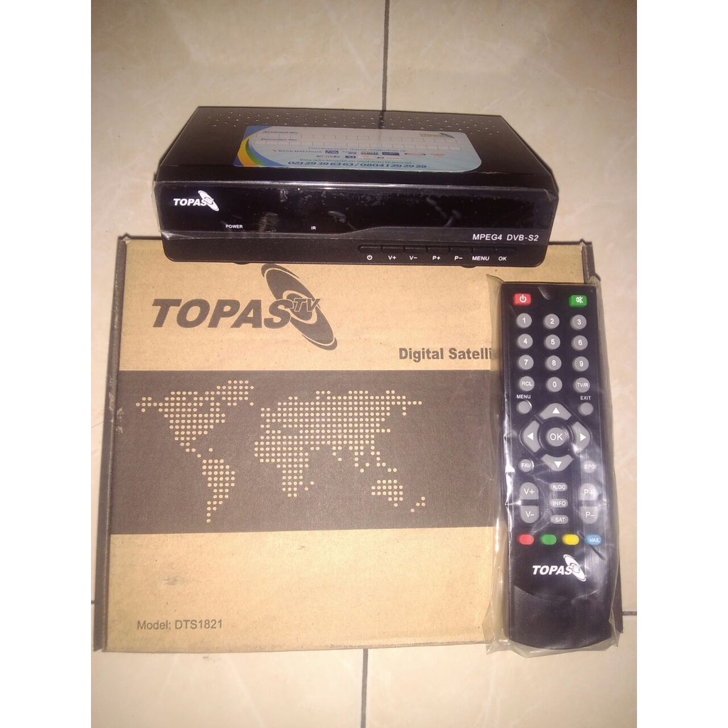 Receiver parabola TOPAS TV