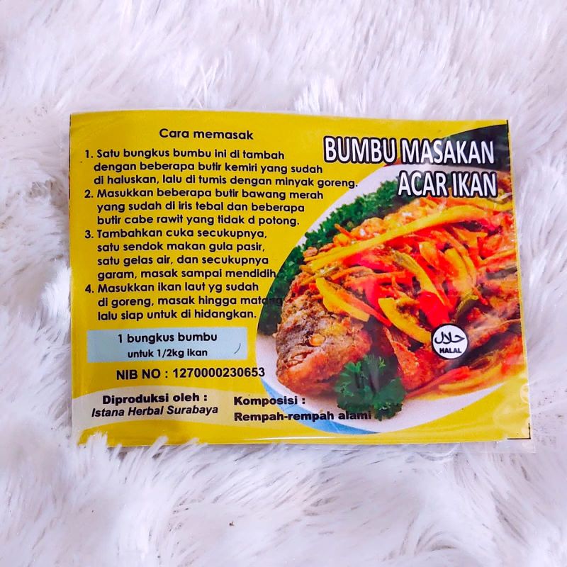 

Acar Ikan, Bumbu Masakan Acar Ikan, Bumbu masak instan, Bumbu instan Bubuk Acar Ikan, Bumbu Acar Ikan, Bumbu masakan Praktis, Bumbu Arabian