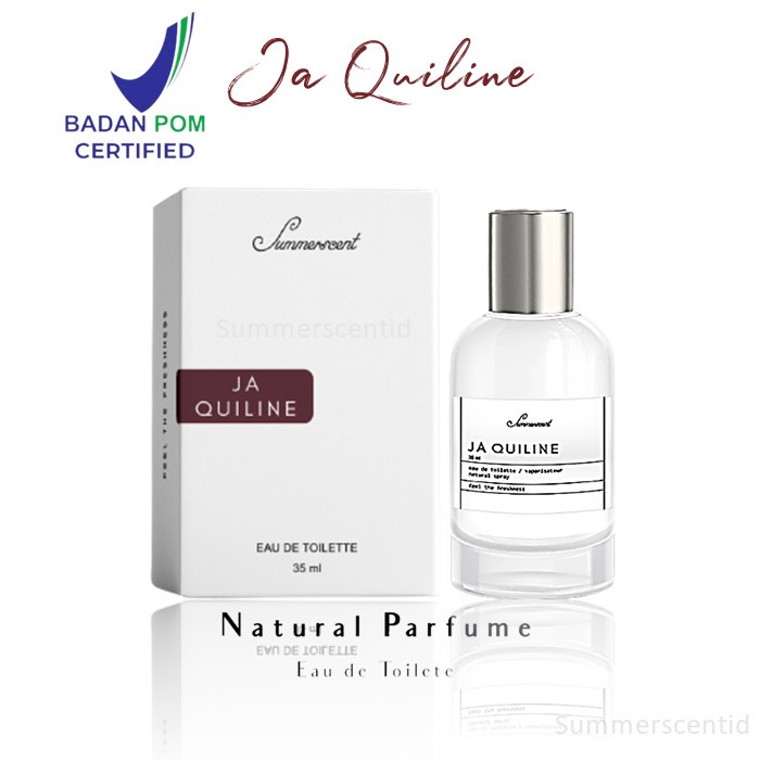 COD   Parfum Summerscent Ja Quiline 35ml BPOM Unisex Parfum Pria Wanita Farfum Perfume Parfume