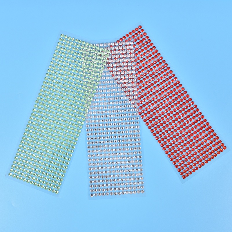 # Kaos T-Shirt Wanita Lengan Pendek Motif Print #504pcs / set Berlian Imitasi bling Ukuran 6mm Untuk Dekorasi Mobil / Handphone / pc diy