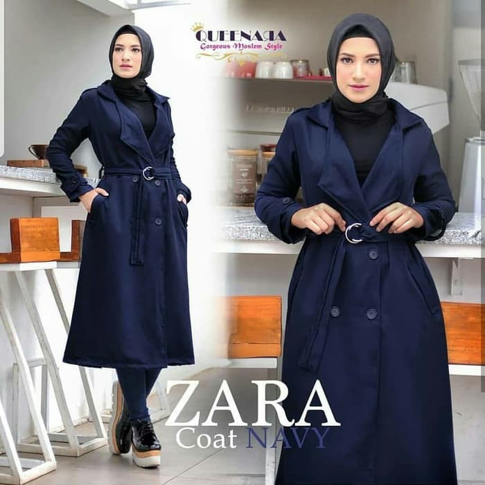 Baju Gamis Wanita Terbaru Zara Coat Termurah -