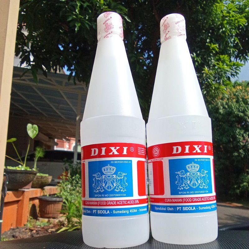 

Dixi Cuka Makan Dalam Kemasan Botol Pelastik 650 ML