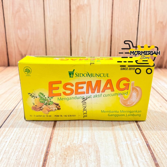 ESEMAG SIDOMUNCUL Box 5 sachet-Obat MAAG & Gangguan Lambung