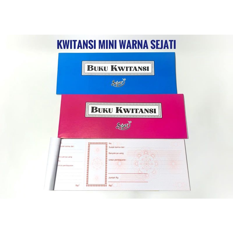 

Kwitansi Mini Sejati Warna