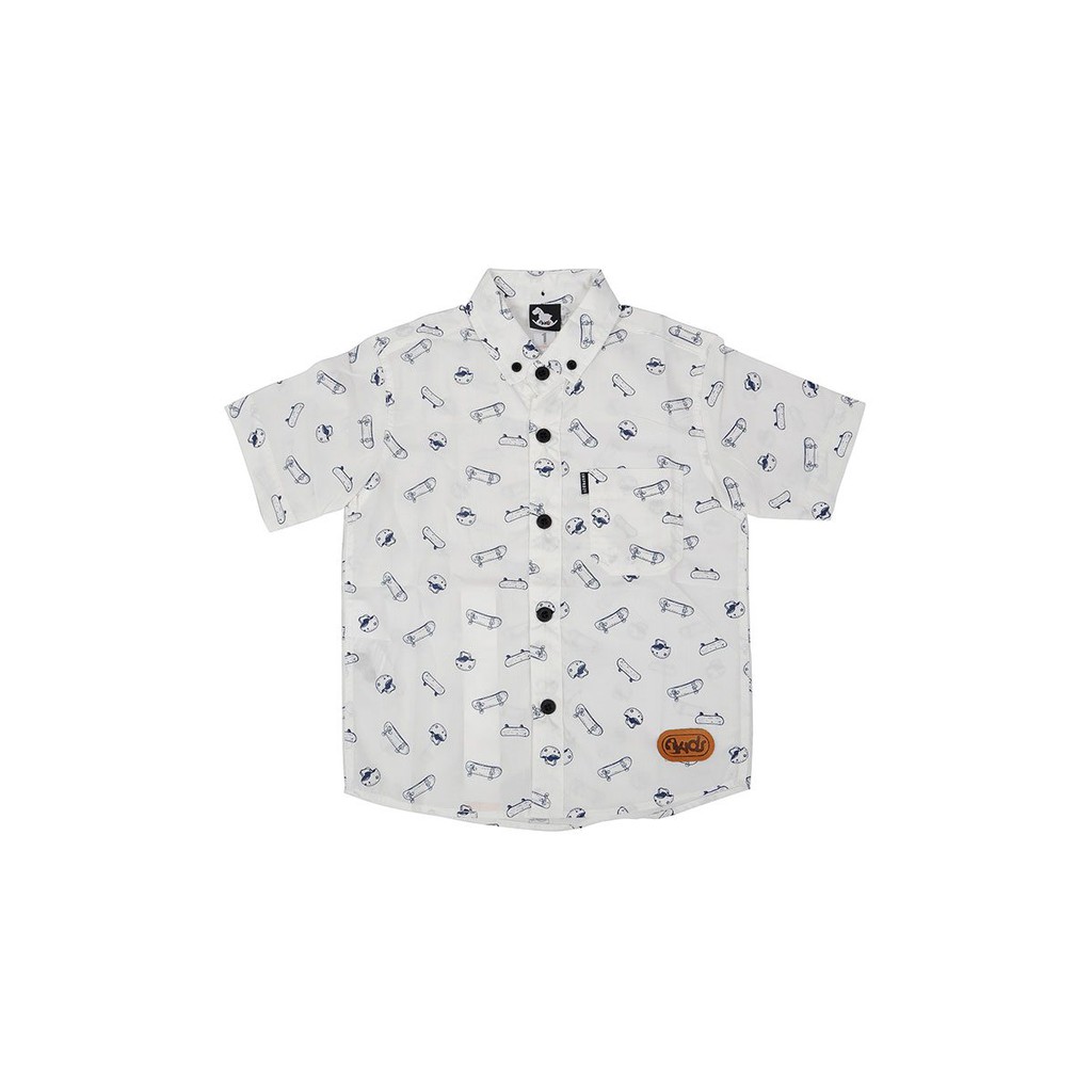 

Inspired27 Kids Shirt - Mushroom Wh 12/18