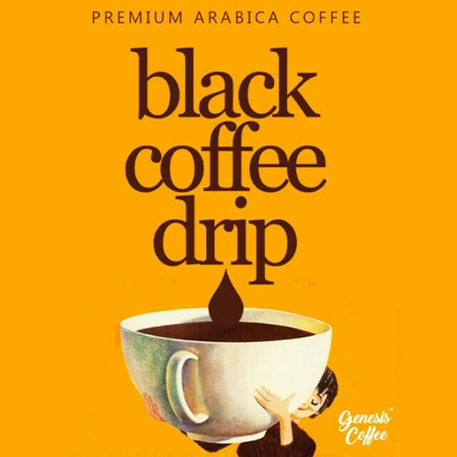 

Genesis Arabica Coffee Drip / Black Coffee Drip