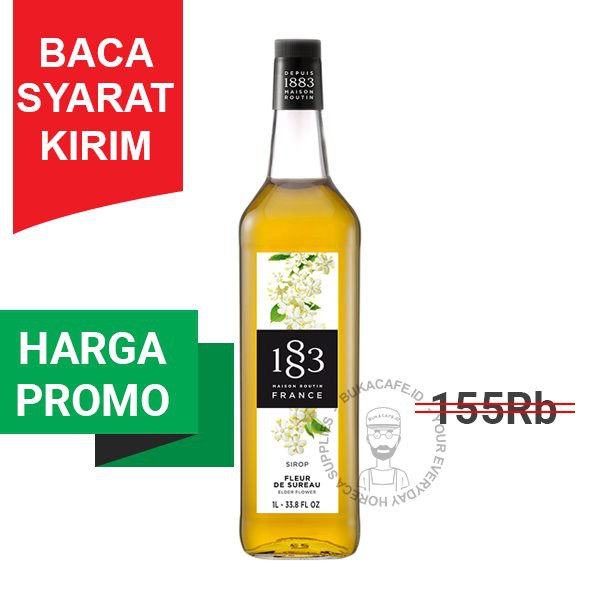 Syrup Elder Flower 1883 Maison Routin 1000ml Sirup Fleur De Sureau Shopee Indonesia