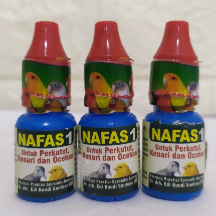 Nafas 1 untuk burung perkutut kenari dan ocehan mengatasi gangguan pernafasan pilek ngik-ngik volume