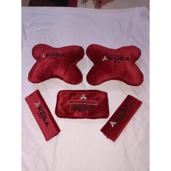 bantal headrest mitsubishi kuda aksesoris interior mobil 01